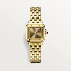 cartier panth?e 18k yellow gold ladies watch