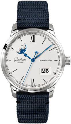 glashutte original senator excellence panorama date moon phase stainless steel men's watch_18