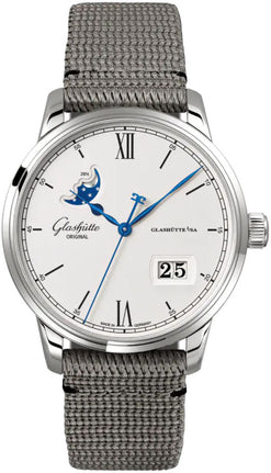 glashutte original senator excellence panorama date moon phase stainless steel men's watch_17