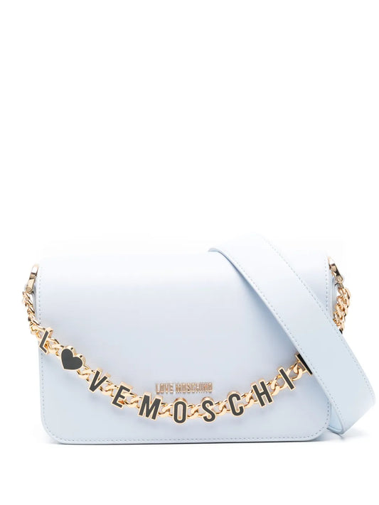 Love Moschino logo lettering tote bag