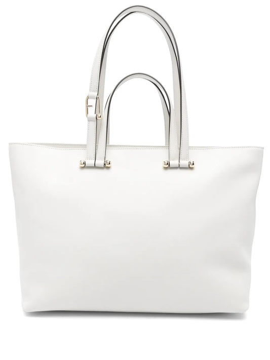 Furla leather tote bag