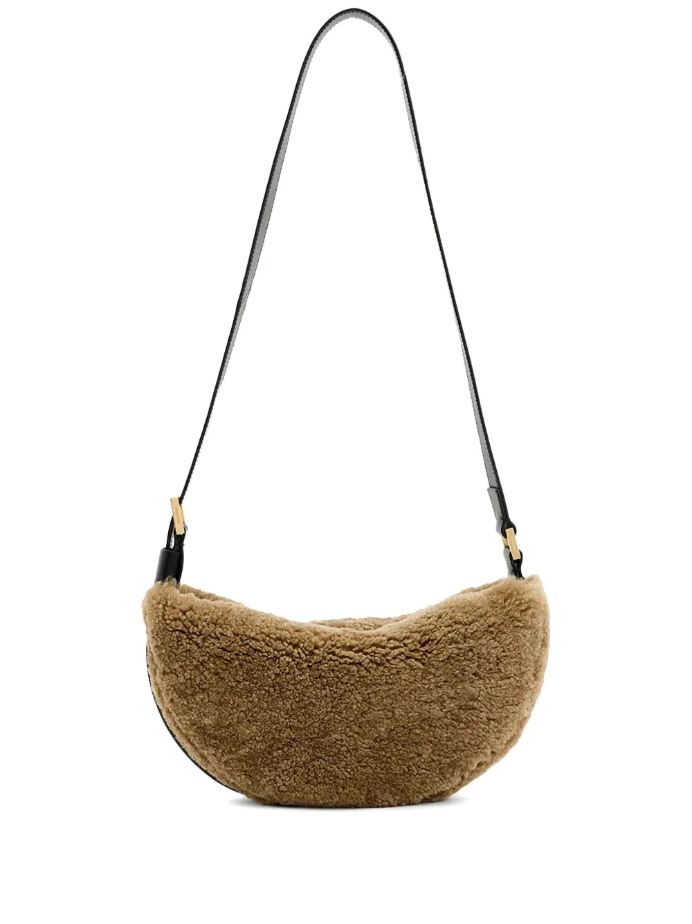 AllSaints shearling crossbody bag