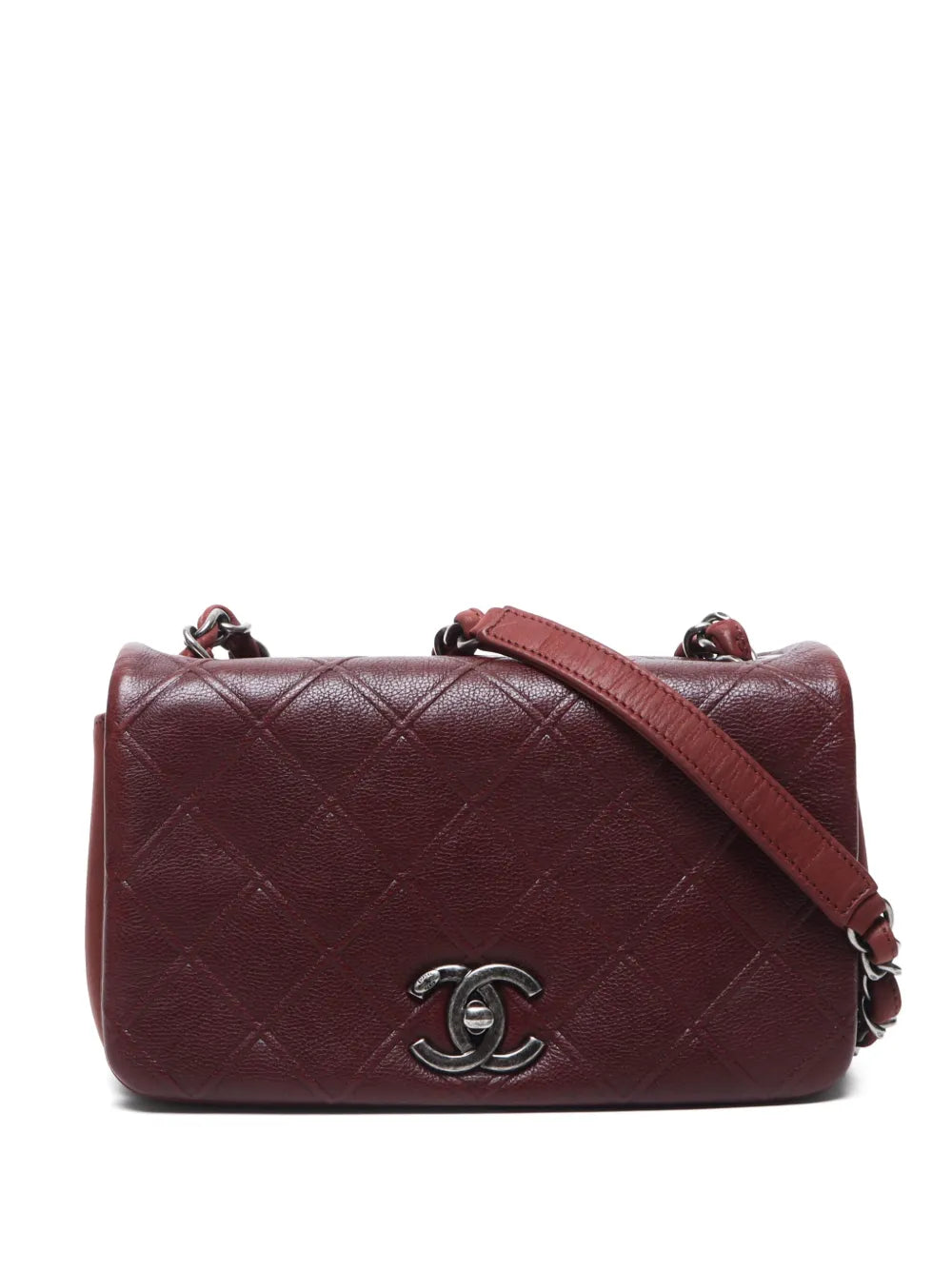 CHANEL 2013 2014 diamond quilted shoulder bag