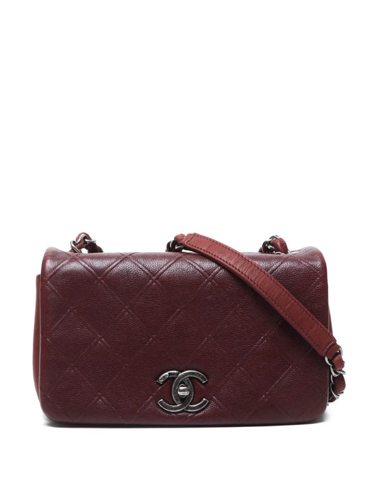 CHANEL 2013 2014 diamond quilted shoulder bag