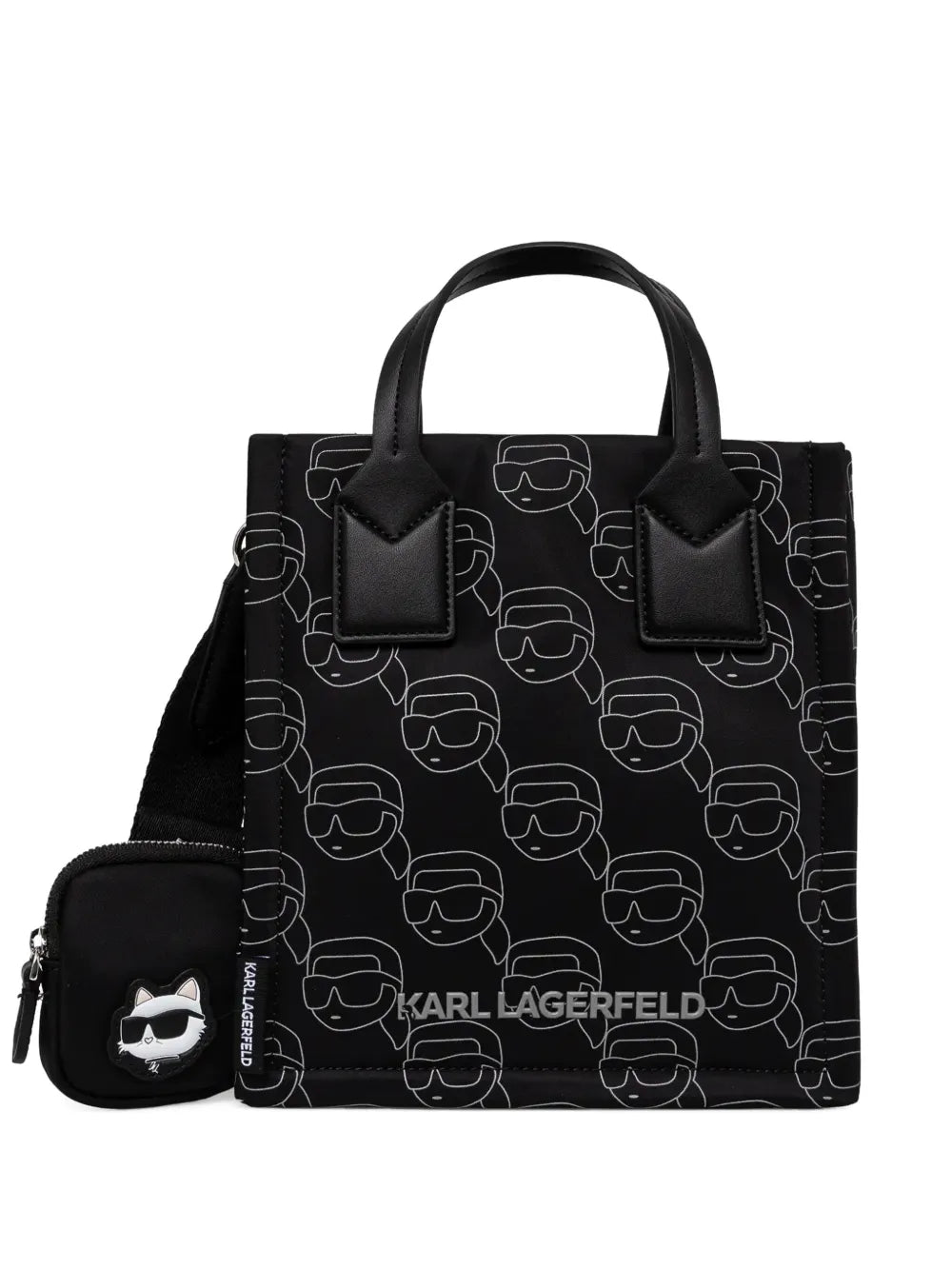 Karl Lagerfeld small Ikon Square tote bag
