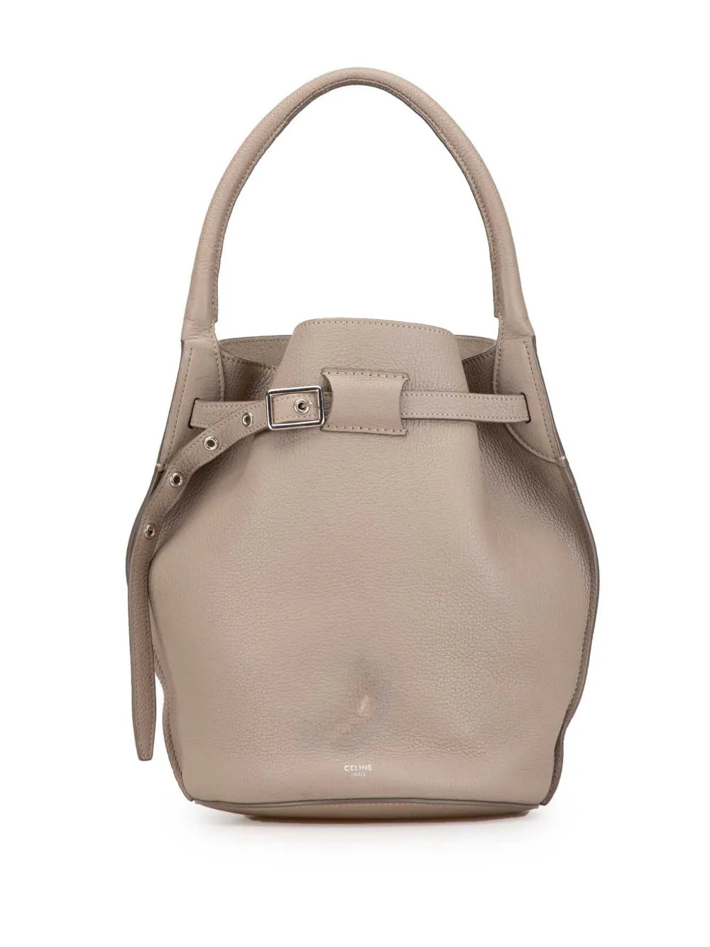 Céline 2019 Leather Big Bag bucket bag