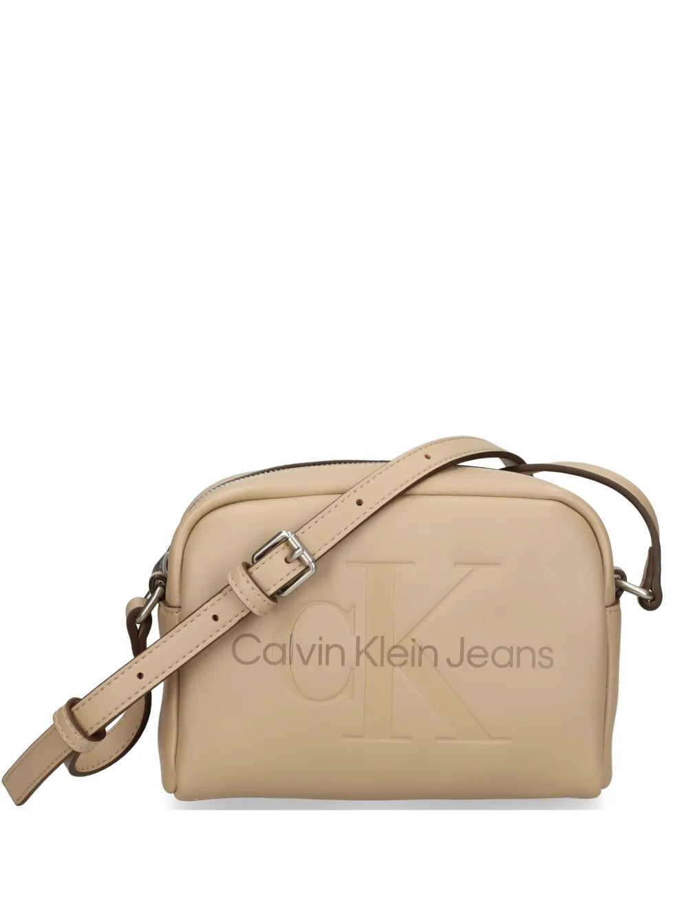 Calvin Klein Jeans embossed logo cross body bag