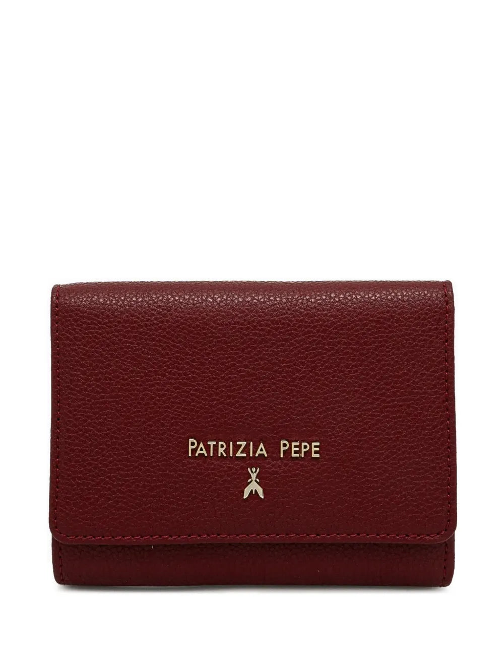 Patrizia Pepe logo plaque wallet