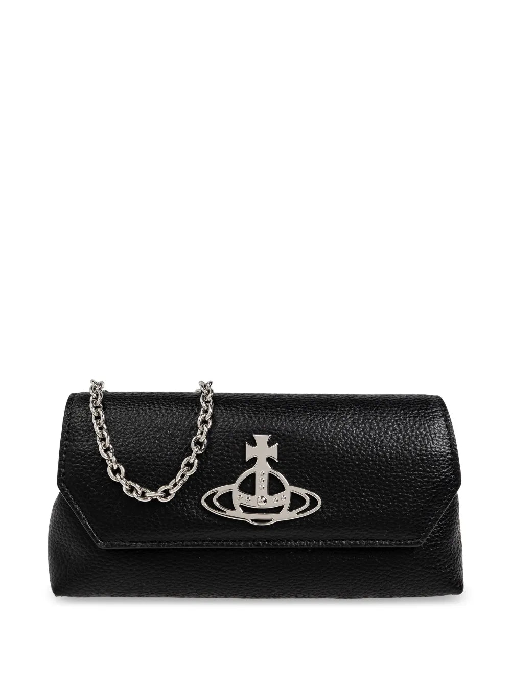 Vivienne Westwood Orb plaque clutch bag