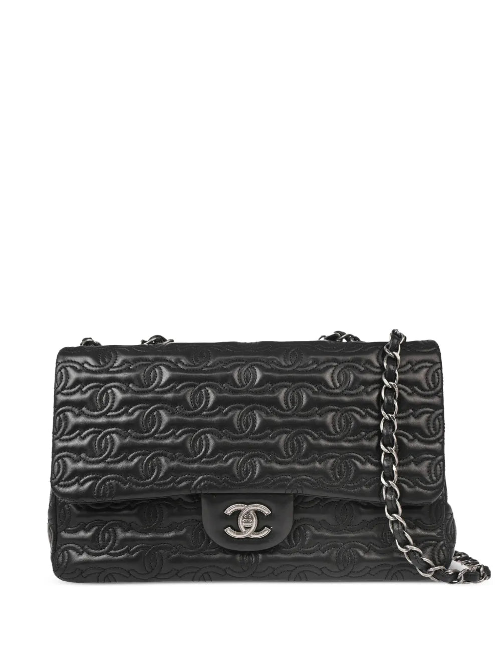 CHANEL 2014 CC quilted shoulder bag