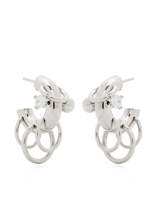 Panconesi Pierced hoop earrings