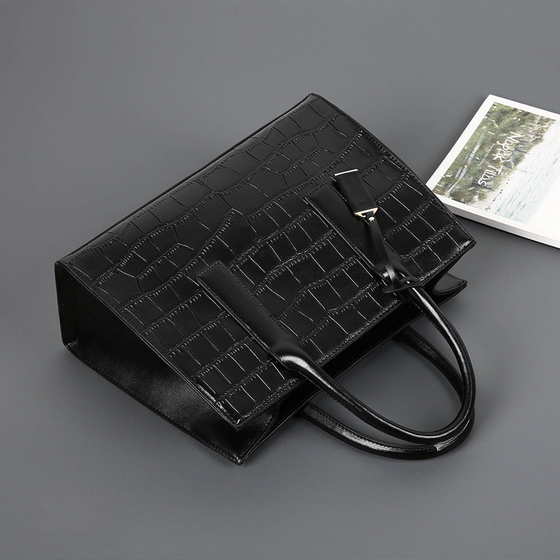 Handbag Fashion Large Capacity Pattern One Shoulder Messenger Big Bag