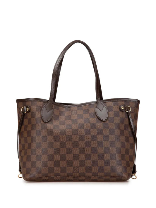 Louis Vuitton 2011 Damier Ebene Neverfull PM tote bag