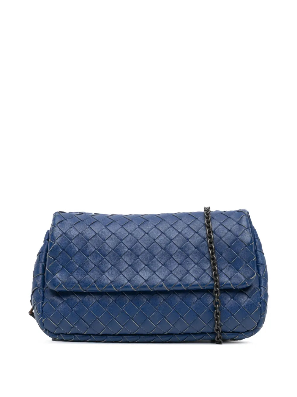 Bottega Veneta 2012 2024 Intrecciato Chain Flap crossbody bag