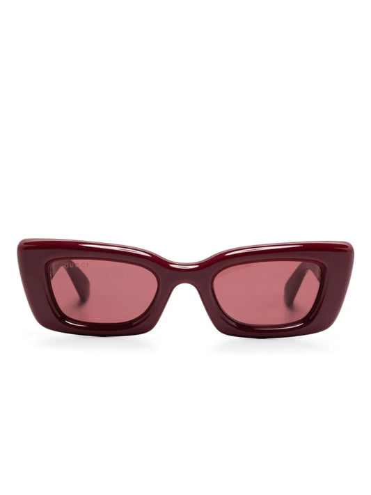 Gucci Eyewear rectangular frame sunglasses