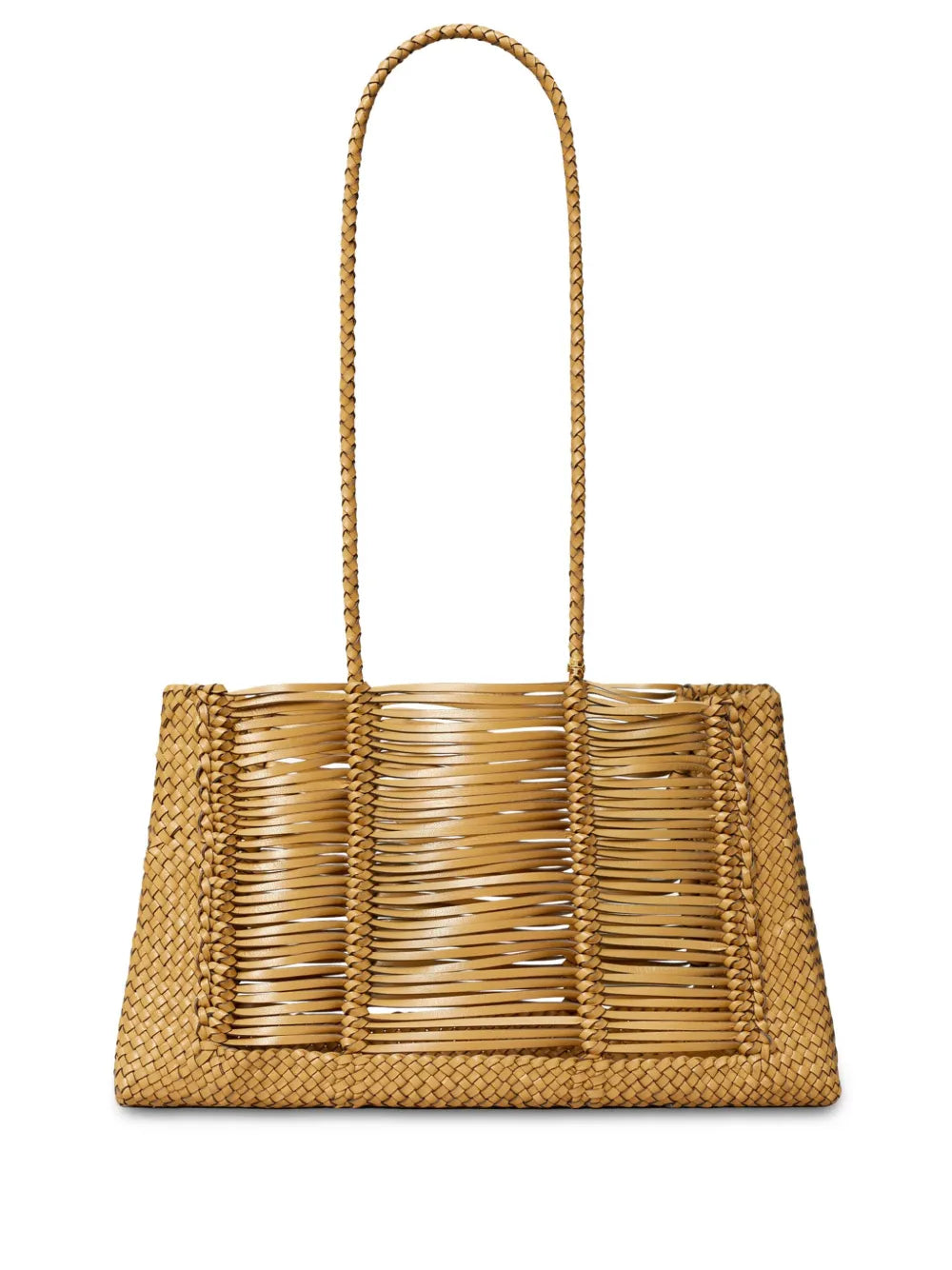 Tory Burch hand woven tote bag