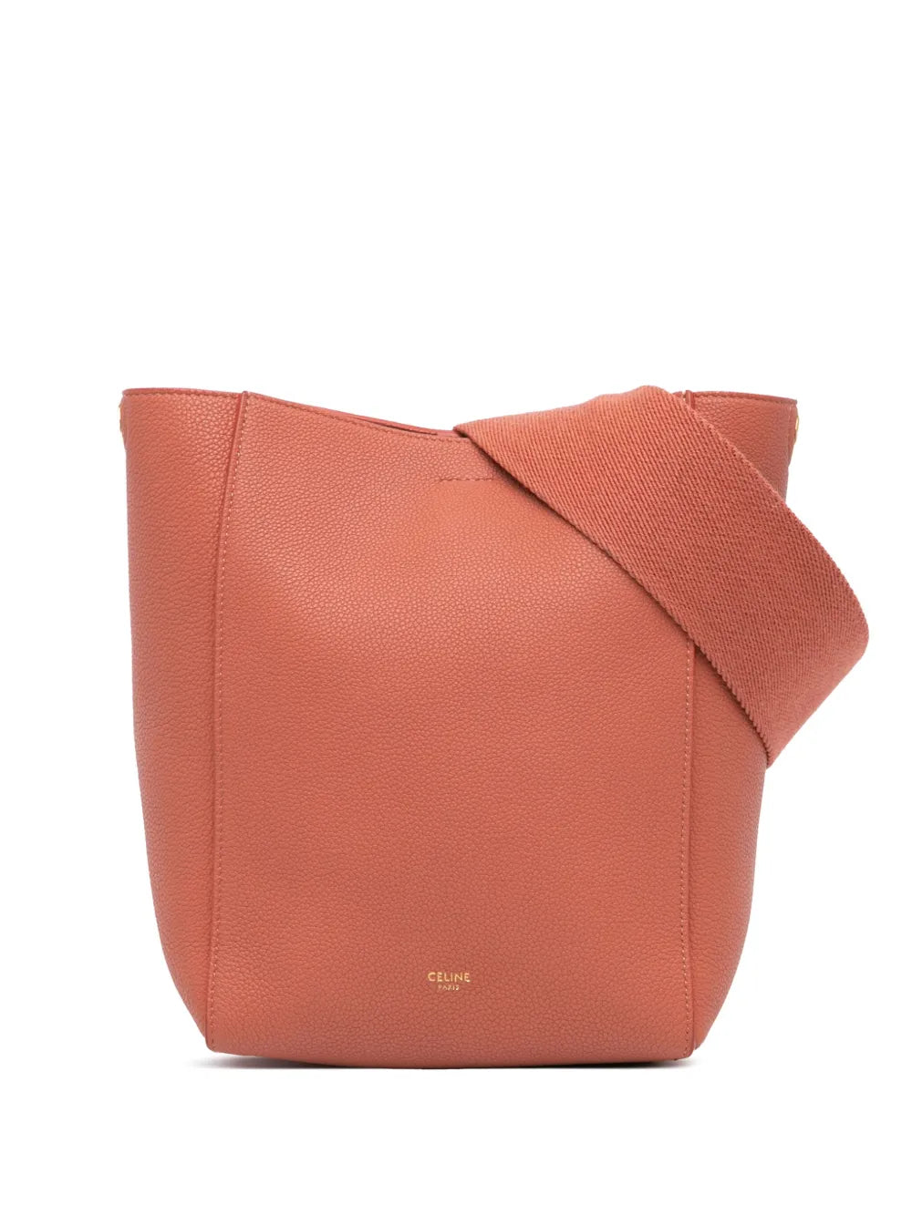 Céline 2020 Small Leather Seau Sangle bucket bag