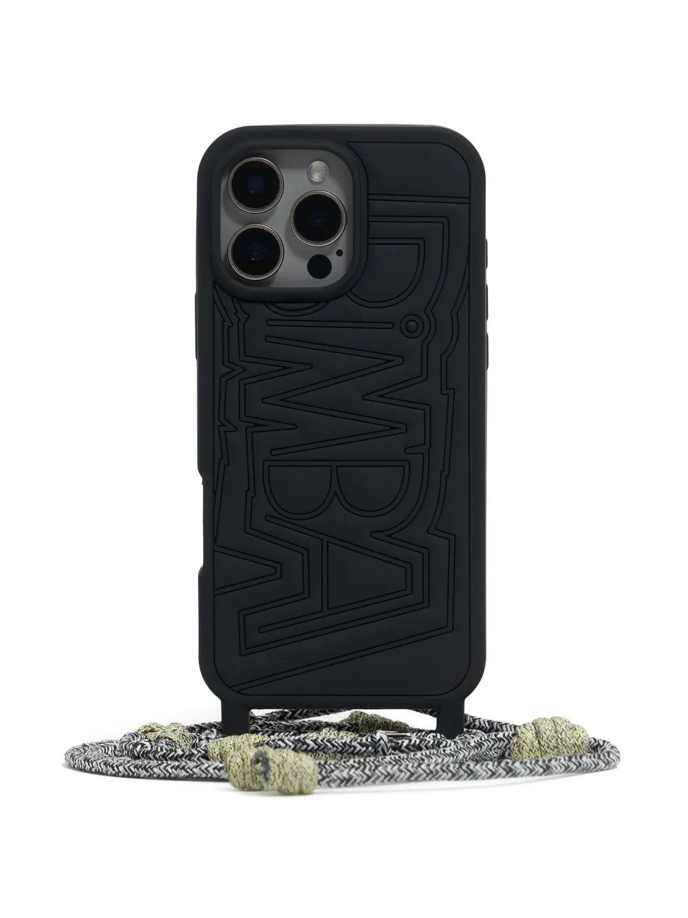 Bimba y Lola logo embossed Iphone 16 Pro Max case