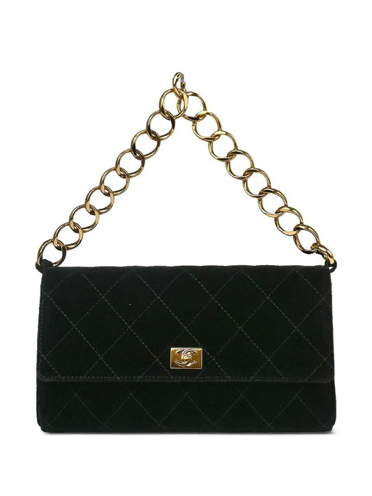 CHANEL 2002 chain handle handbag