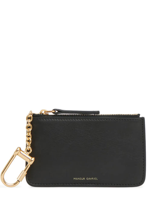 Mansur Gavriel keychain zip up wallet