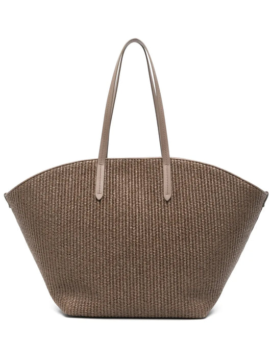Brunello Cucinelli woven tote bag