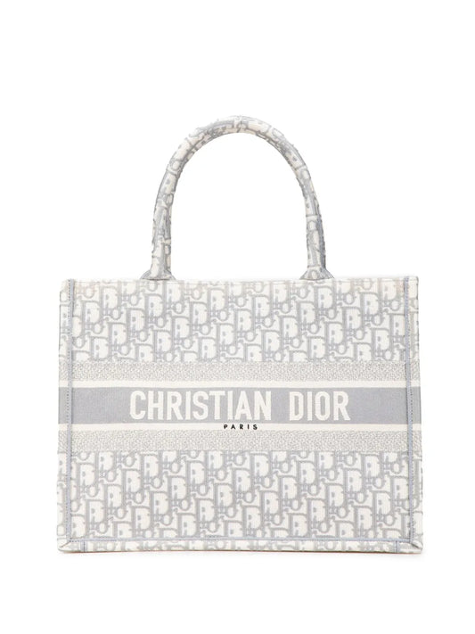 Christian Dior 2023 Medium Oblique Canvas Book tote bag