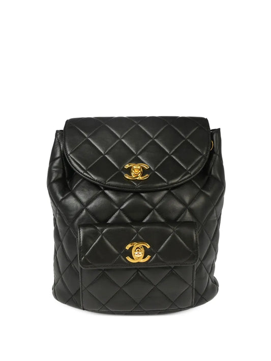 CHANEL 1990 2000s large Duma backpack