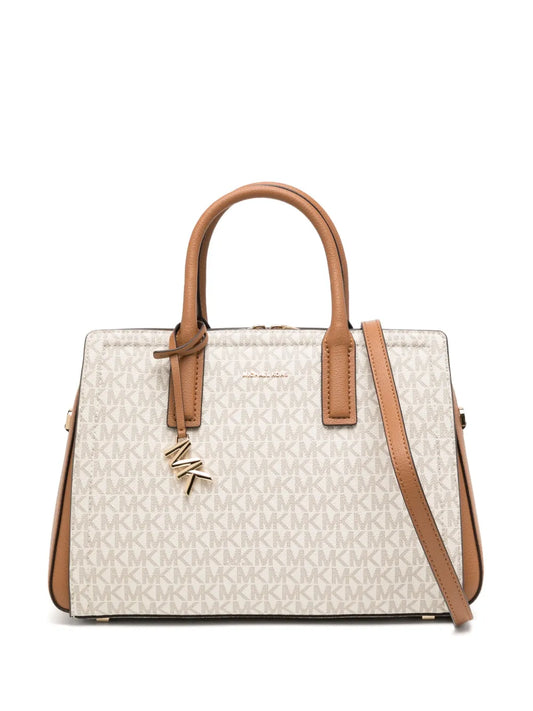 Michael Kors logo print tote bag