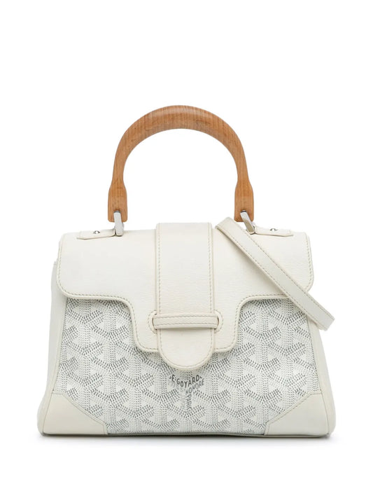 Goyard 2019 Mini Goyardine Saigon Souple satchel