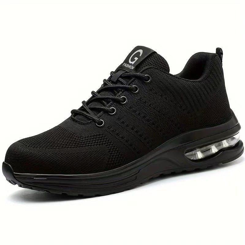Men’s Lightweight Safety Sneakers – Anti-Smash & Anti-Penetration Work Shoes