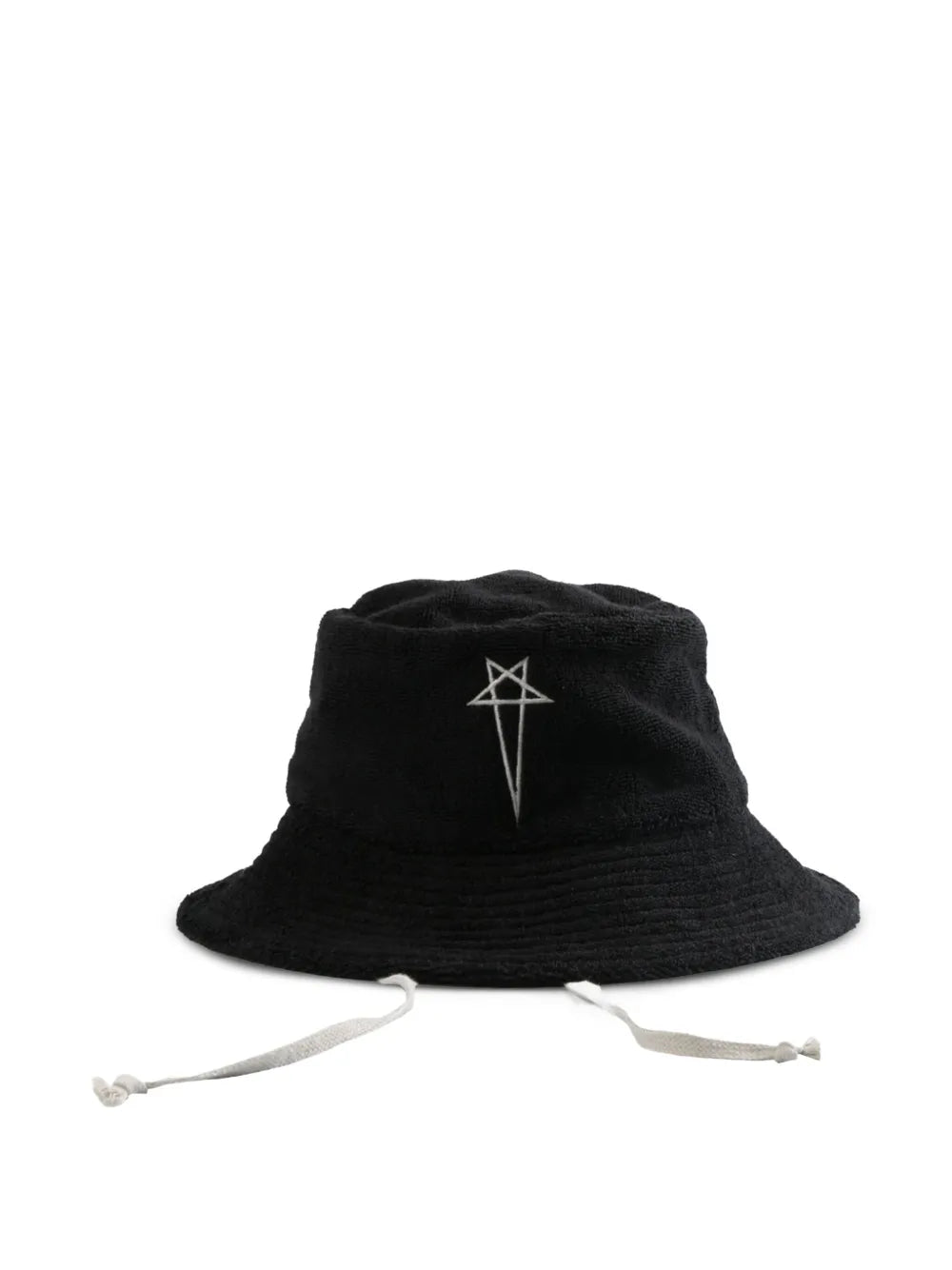 Rick Owens embroidered motif bucket hat