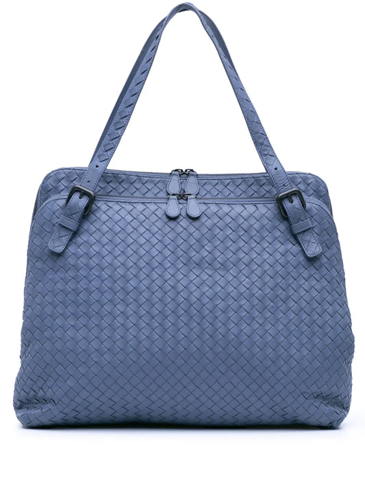 Bottega Veneta 2021 2024 Leather Intrecciato shoulder bag