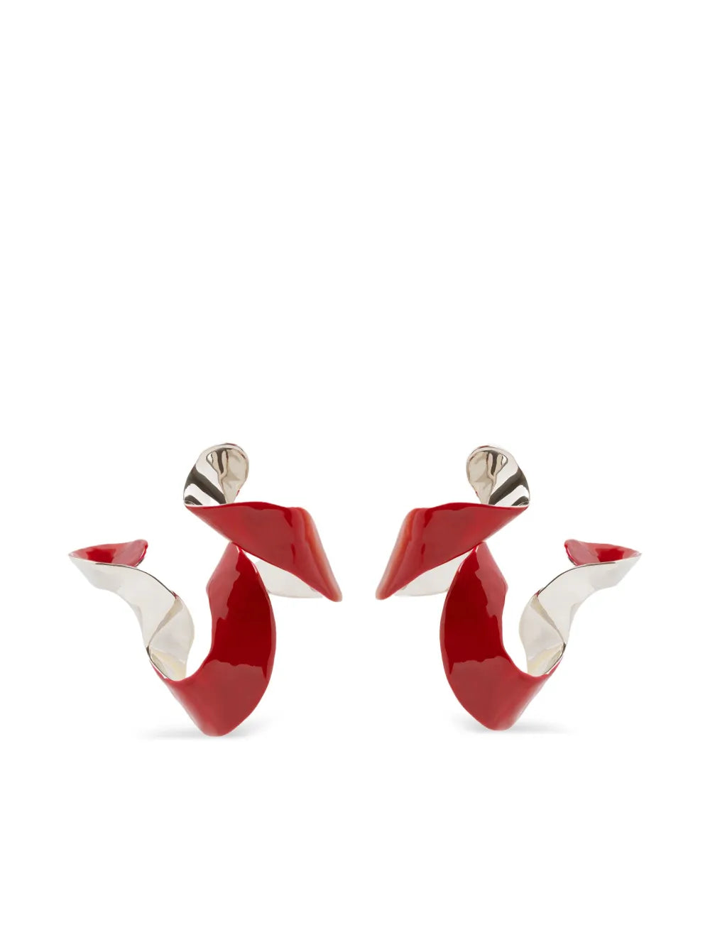 DRIES VAN NOTEN twist earrings