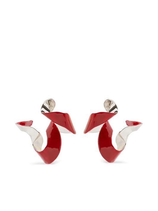 DRIES VAN NOTEN twist earrings