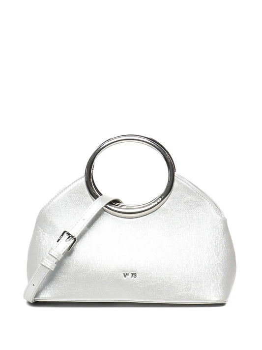 V°73 metallic effect tote bag