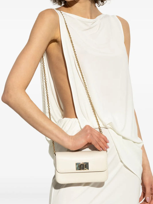 Furla leather shoulder bag