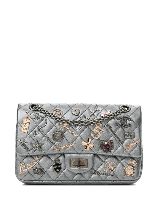 CHANEL 2006 2008 2.55 Lucky Charms shoulder bag