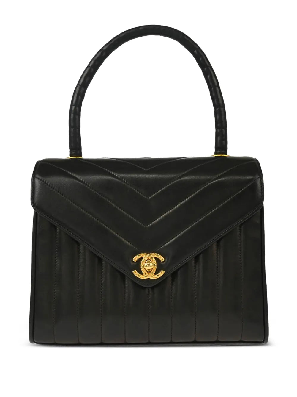 CHANEL 1992 V Stitch handbag