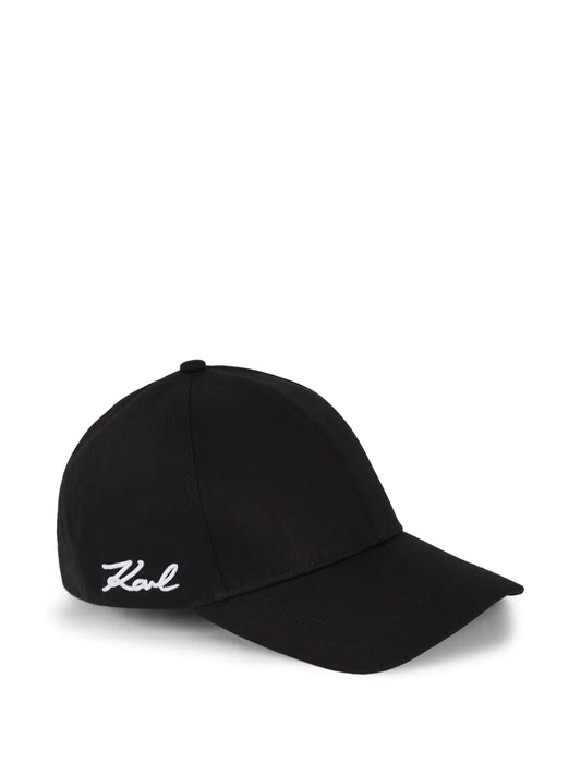 Karl Lagerfeld logo cap
