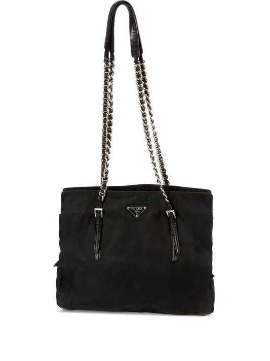 Prada 2000s Tessuto tote bag