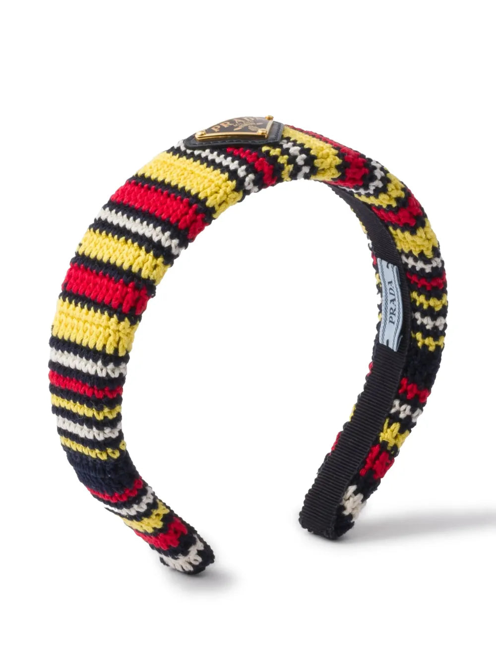 Prada crochet knit headband