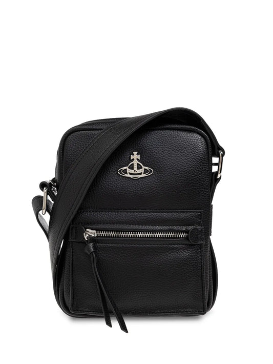 Vivienne Westwood logo plaque messenger bag