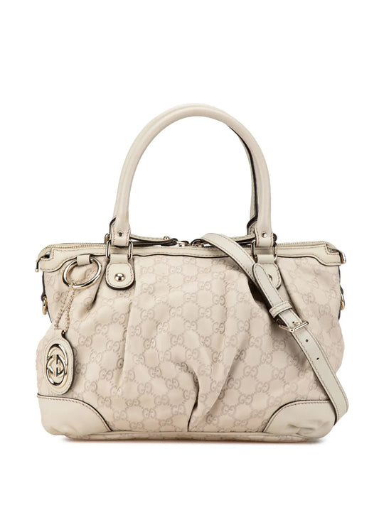 Gucci 2000 2015 Guccissima Sukey satchel
