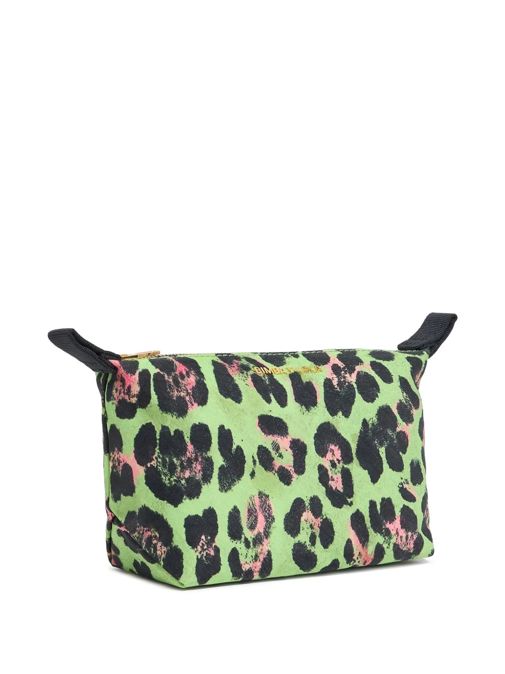 Bimba y Lola leopard print cosmetic pouch