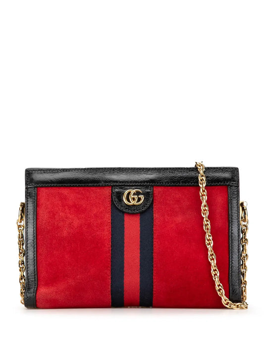Gucci 2016 2024 Small Suede Ophidia Chain crossbody bag
