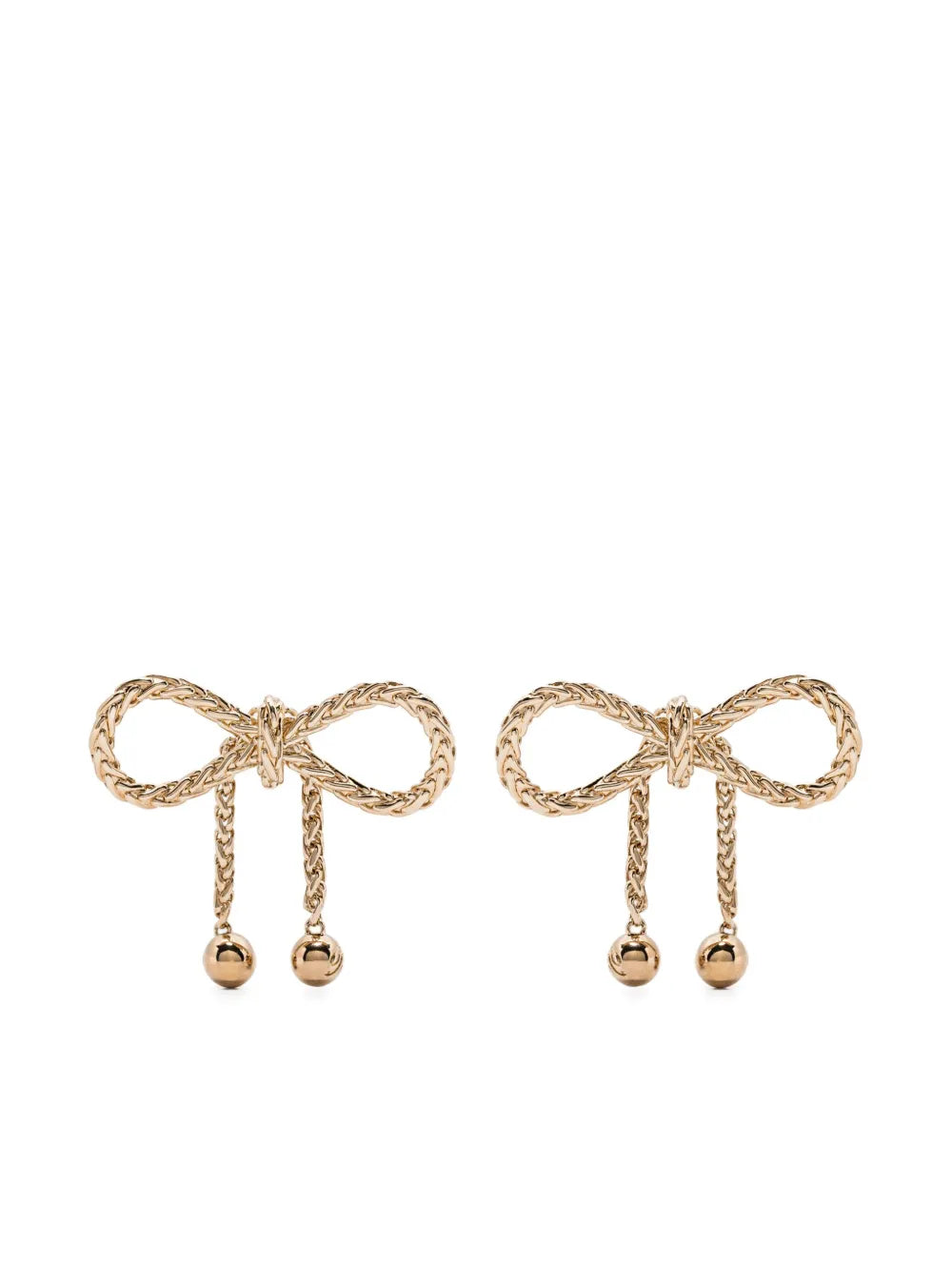 Blumarine bow detailed earrings
