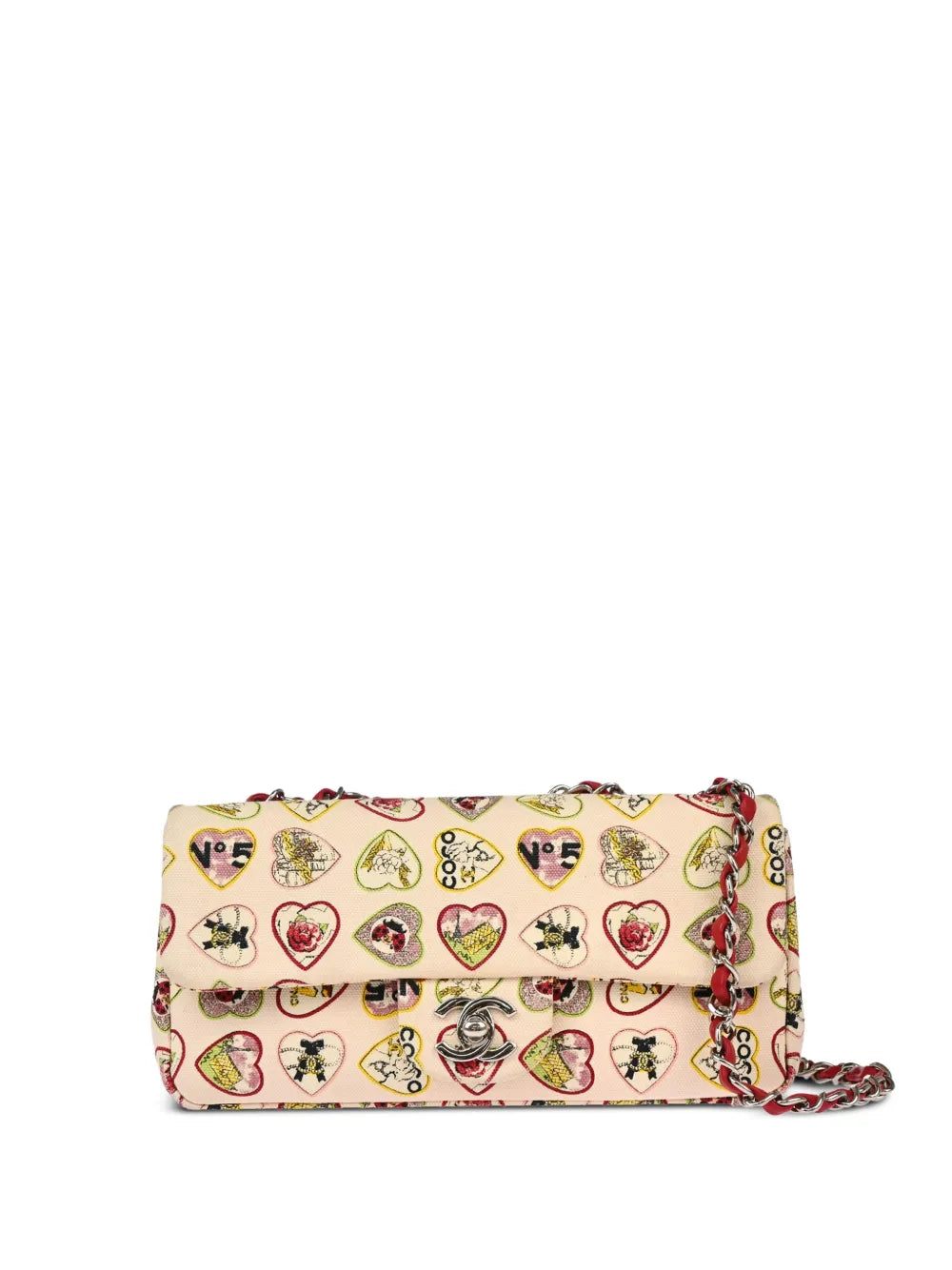 CHANEL 2006 Valentine chain shoulder bag