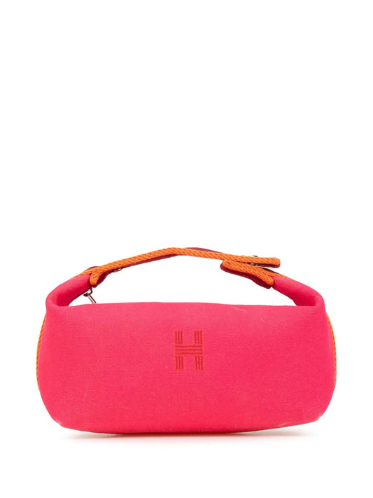 Hermès 2020 2024 Small Toile Bride A Brac vanity bag