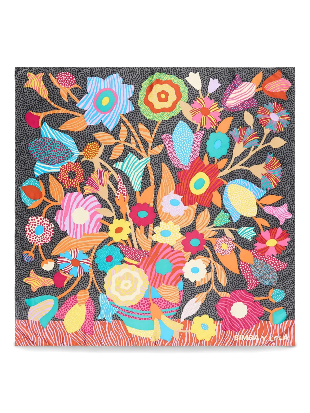 Bimba y Lola loral print scarf