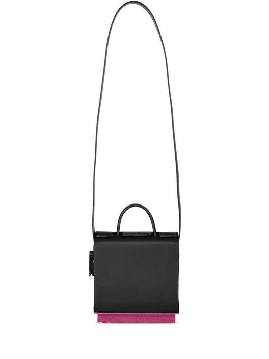 Off-White leather cross body bag